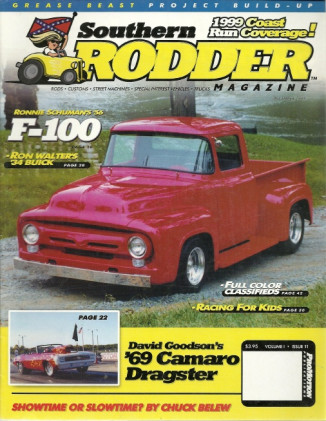 SOUTHERN RODDER 1999 DEC - F-100, 69 CAMARO DRAGSTER